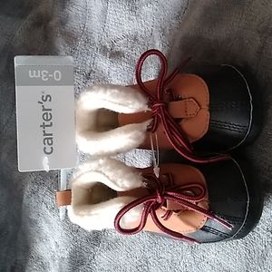 Carter's Baby Warm Winter Rain Boots.  0 - 3 Months